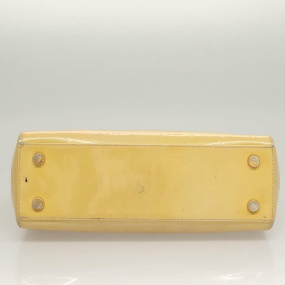 LOUIS VUITTON Monogram Vernis Blair MM Hand Bag 2way Citrin M90108 Auth 132765 - Picture 6 of 16